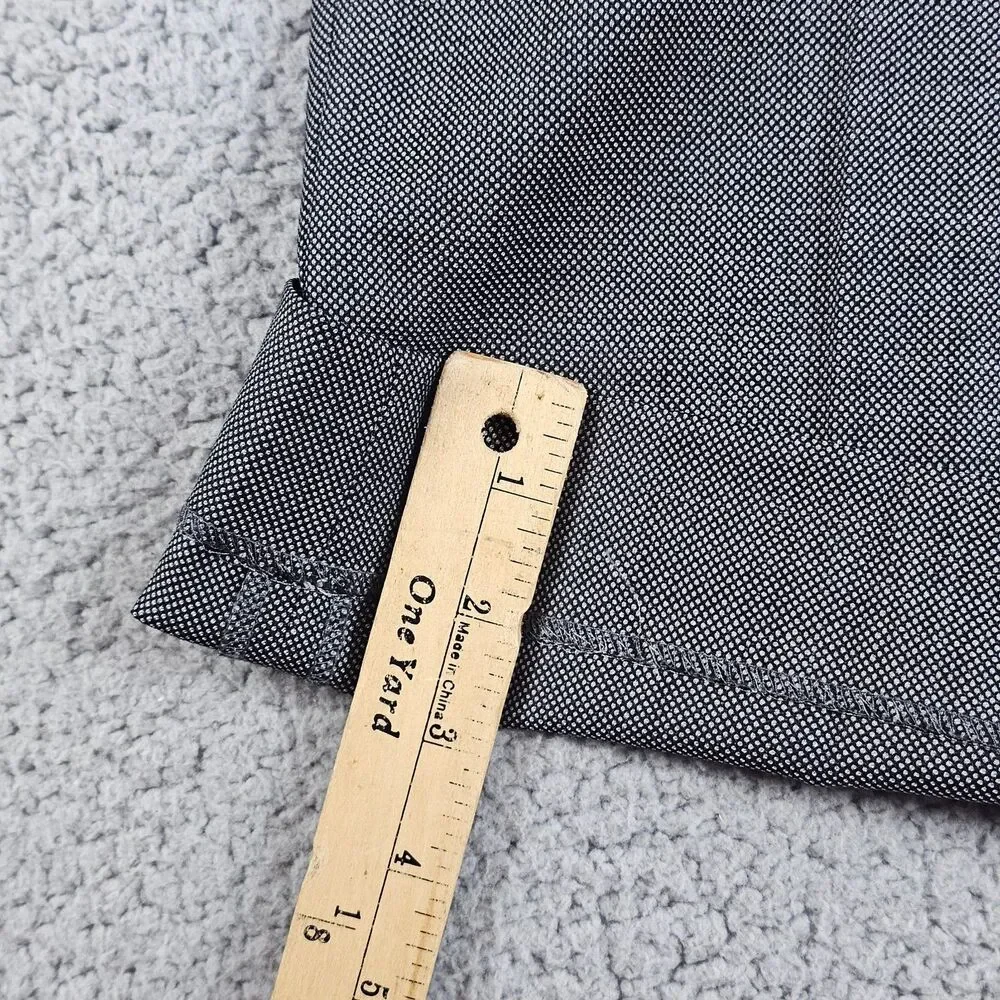 Banana Republic Pants Mens 35x29 Gray Wool Nail Head Tailored Slim Fit Trouser